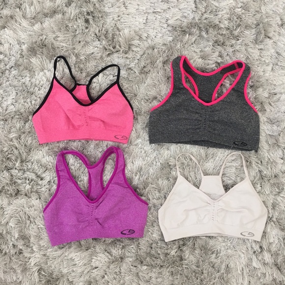 C9 by Champion Other - Bundle of 4 Campion Girls Sport Bras (Size M & L)